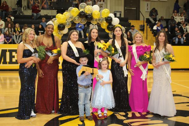 Tecumseh Homecoming Court