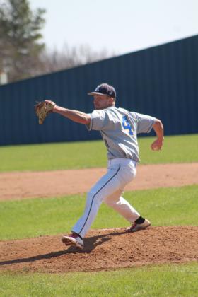 Bethel Alum Andrew Barr, Class of 1997, pitches in the first inning of the Bethel Baseball Bash game against the 2023 Wildcats team on March 4. Organized by the Homerun Derby Club and Bethel Baseball, the event also featured a bounce house and food truck. The Bethel Wildcats played their first official game of the season on March 6. Countywide &amp; Sun/Natasha Dunagan