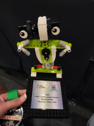 Barnard Elementary LEGO Savages Return from FIRST World Festival