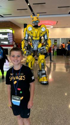 Barnard Elementary LEGO Savages Return from FIRST World Festival