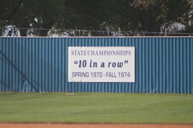 Bowen signs at Asher's ballpark