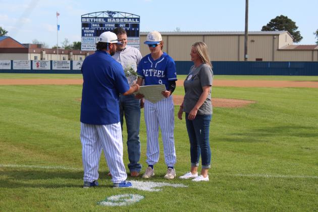 Bethel Baseball Senior Night