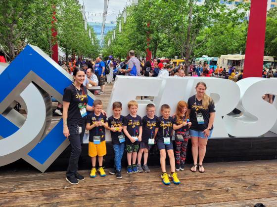 Barnard Elementary LEGO Savages Return from FIRST World Festival