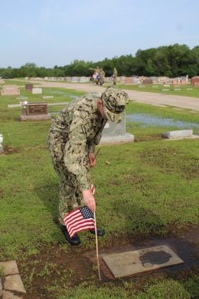Sea Cadets Prepare For Memorial Day