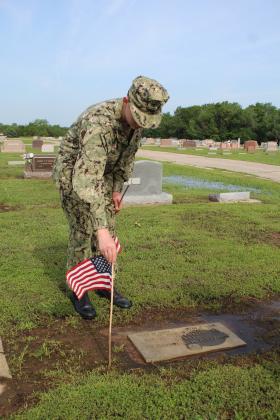 Sea Cadets Prepare For Memorial Day