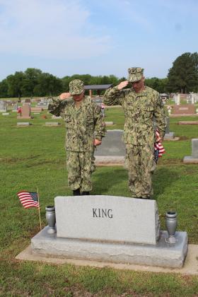 Sea Cadets Prepare For Memorial Day