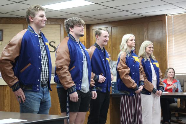 All-Staters: Thurman Lee, Logan Cash, Ethan Oller, Natalie Selman &amp; Piper McNeil