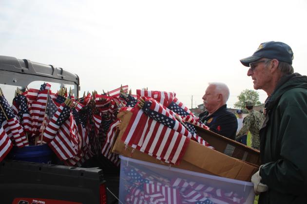 Sea Cadets Prepare For Memorial Day