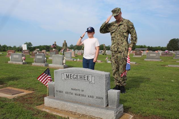Sea Cadets Prepare For Memorial Day