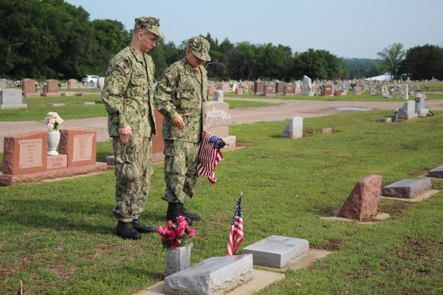 Sea Cadets Prepare For Memorial Day