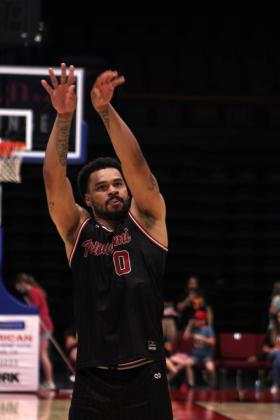 Potawatomi Fire Guard Deshawn Munson takes a foul shot in the last seven seconds of the fourth quarter on June 19. The Fire came from behind to win the TBL Central Conference Regionals against the Seattle Super Hawks, 124-114. Countywide &amp; Sun/Natasha Dunagan