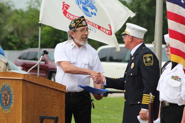 Tecumseh Memorial Day Service