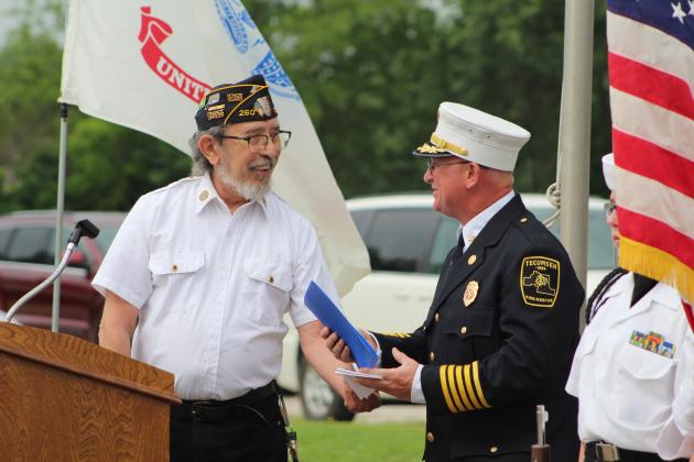 Tecumseh Memorial Day Service
