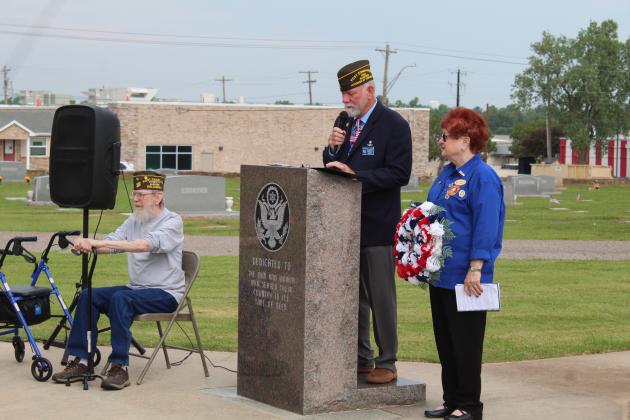 Shawnee Memorial Day Service at Fairview Cemetery