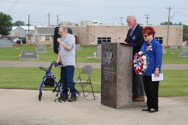 Shawnee Memorial Day Service at Fairview Cemetery