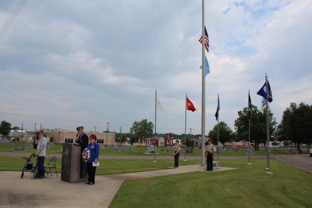 Shawnee Memorial Day Service at Fairview Cemetery