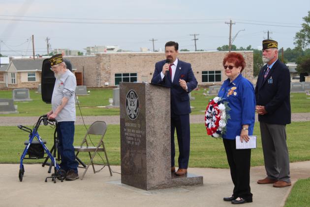 Shawnee Memorial Day Service at Fairview Cemetery