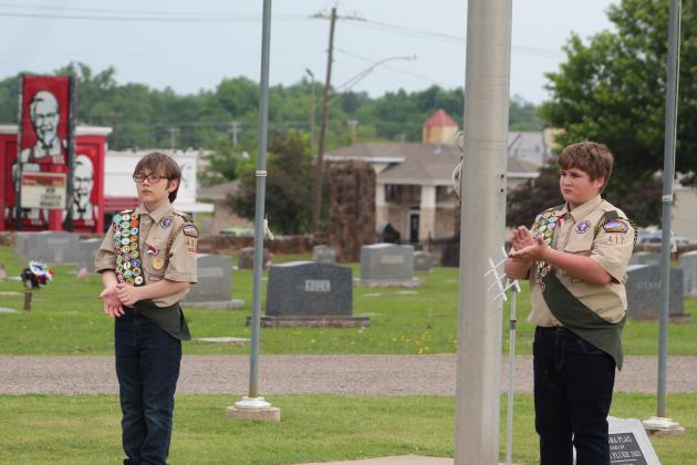 Shawnee Memorial Day Service at Fairview Cemetery