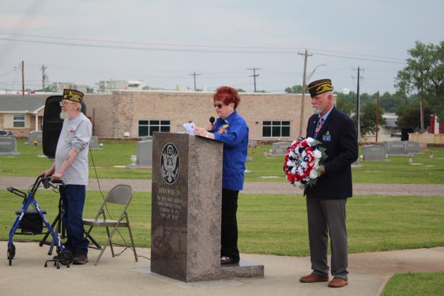 Shawnee Memorial Day Service at Fairview Cemetery