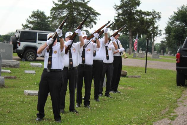 Shawnee Memorial Day Service at Fairview Cemetery