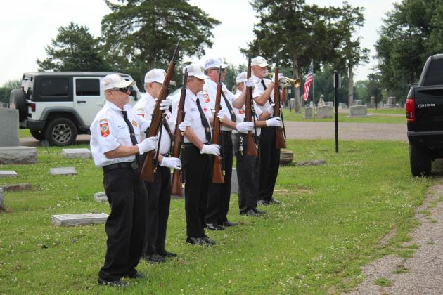 Shawnee Memorial Day Service at Fairview Cemetery