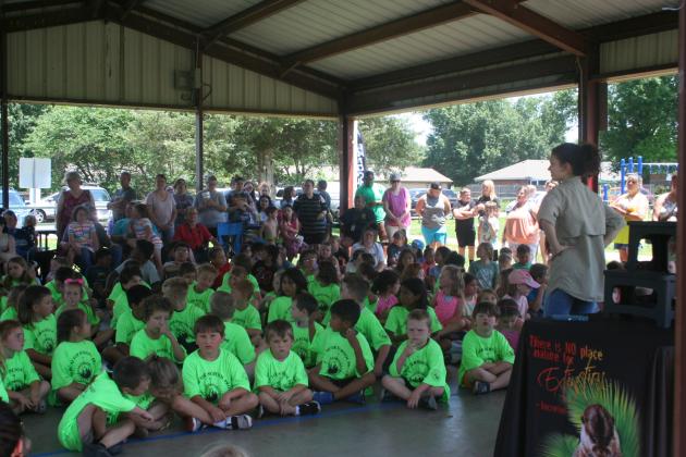Extreme Animals at Tecumseh Library Summer Program