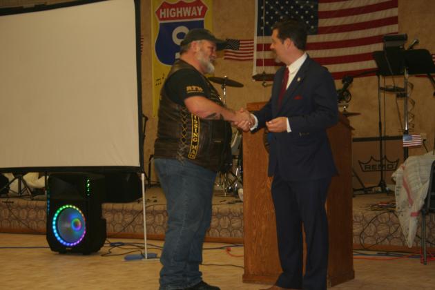 Tecumseh American Legion Hosts Flag Retirement