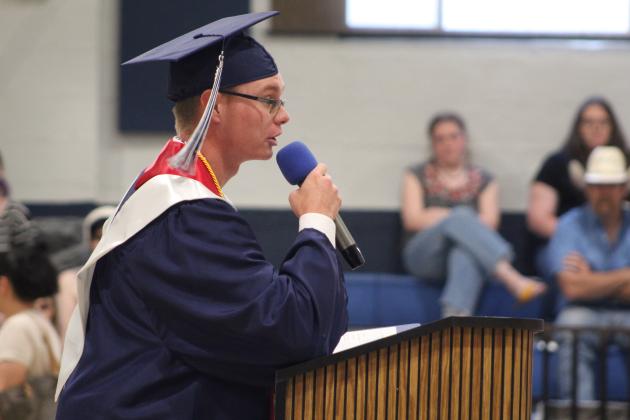 Asher Graduation - Salutatorian Ethan Green