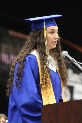 Bethel Graduation - Valedictorian Hannah Davidson