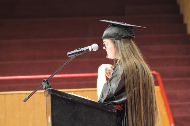 Macomb Graduation - Salutatorian Michelle Rougeau