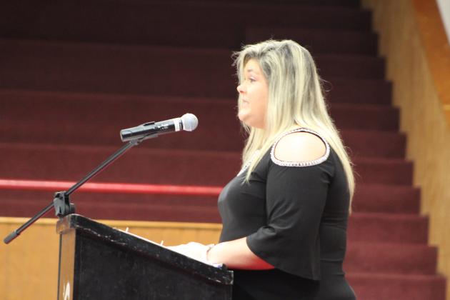 Macomb Graduation - English Teacher/Speaker Mandy Blankenship