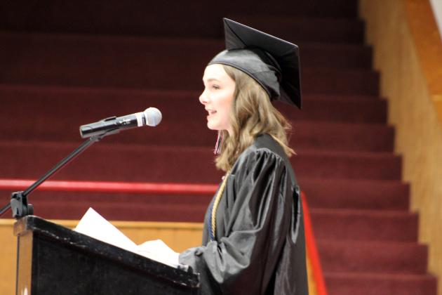 Macomb Graduation - Valedictorian Arie Hazell