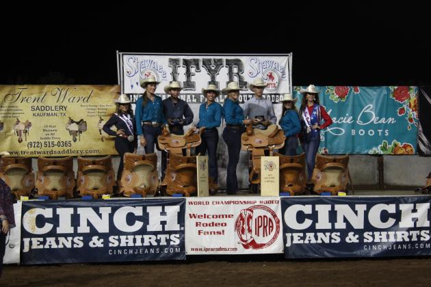 Team Ropers Carson Richey and Calvin Jr. Taylor