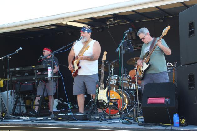Nasty Weather, with Dr. Mitch Wolf, plays at the Downtown at Sundown Car Show.