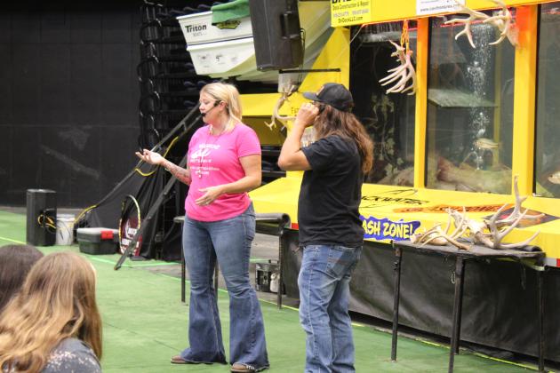 Amber &amp; Dave Ward, of Ward's Whitetails, speak about shed hunting.