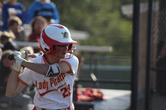 Dale's Gracee Waller takes her turn at bat in the sixth inning of the Class 2A State Semifinals, Oct. 6 at FireLake Ball Fields. Countywide &amp; Sun/Natasha Dunagan