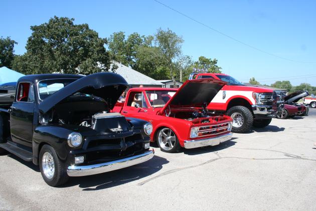 The Frontier Days Car Show was held in the Tecumseh Pentecostal Church of God parking lot, as it was last year, and offered swag bags and prizes. Countywide &amp; Sun/Natasha Dunagan