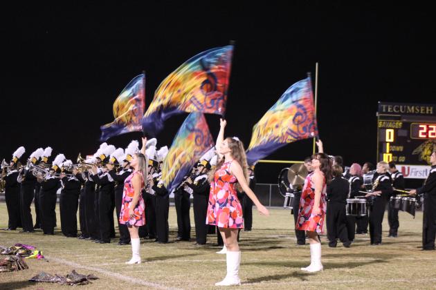 Tecumseh vs. Tuttle - Savage Pride Marching Band &amp; Color Guard