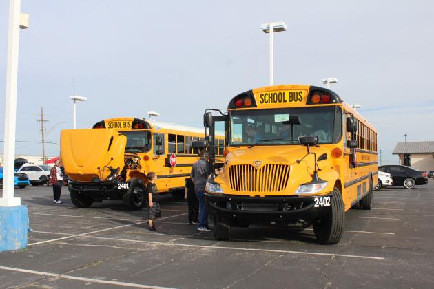 SPS Brings Two New Buses To Electric Vehicle Show