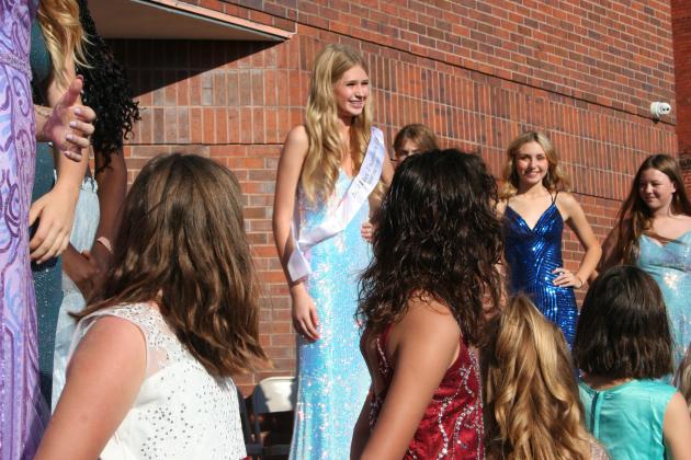 Makenzie Benge is named Junior Miss Frontier Days Runner-Up.