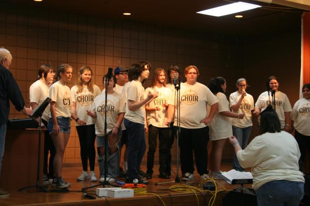 Tecumseh Honor Choir Performs