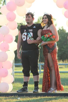 Maud's Fall Homecoming King and Queen were seniors Korbyn Finch and Shelby Bowles, respectively, during the ceremony on Oct. 5. The Prince and Princess were sophomore Beau Willis and junior Amerikus Street. It was followed by the Pink Out game with Fox, which the Tigers won, 50-0. Countywide &amp; Sun/Natasha Dunagan