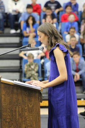 Bethel Veterans Day Program