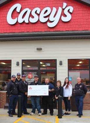 Casey’s Donates To TVFA