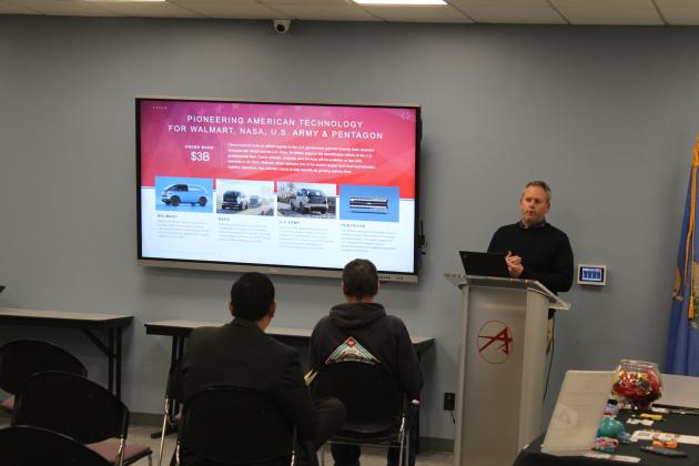 Canoo representative speaks