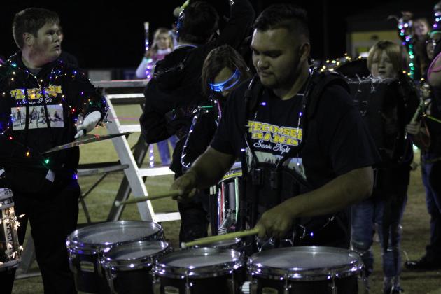 Savage Pride Marching Band Light Show