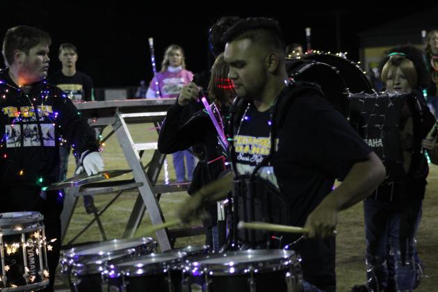 Savage Pride Marching Band Light Show