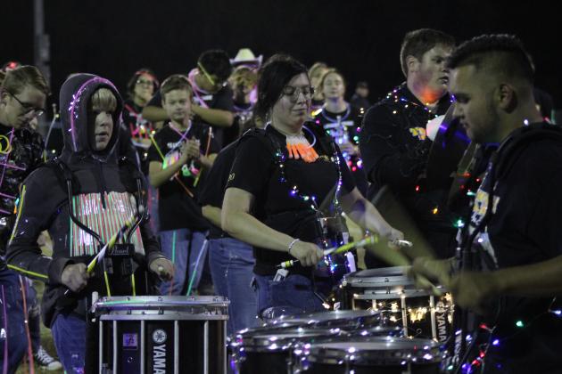 Savage Pride Marching Band Light Show