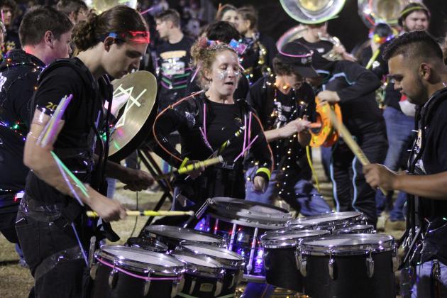 Savage Pride Marching Band Light Show