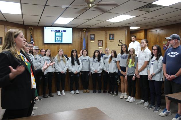 Assistant Athletic Director Julia Holland speaks about the Sports Matters Grant through Dick's Sporting Goods.
